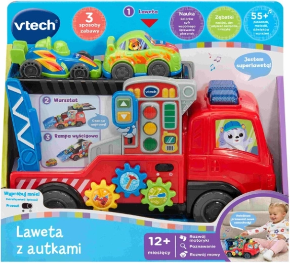 Interaktívne odťahové vozidlo s autíčkami