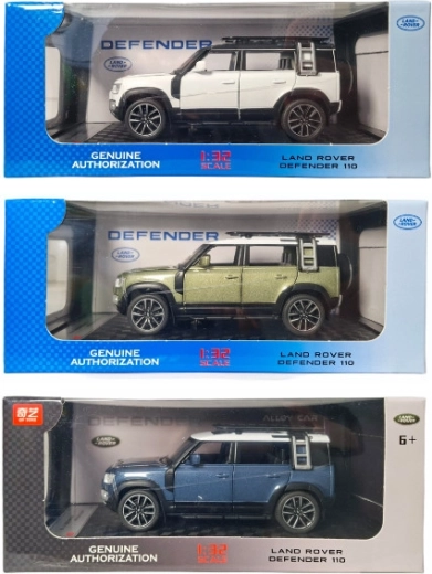 Kovový model RANGE ROVER 1:32 so svetlom a zvukom v krabičke