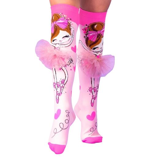 Madmia bláznivé podkolienky balerína s tutu