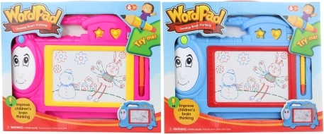 Kresliaca tabuľka Vláčik s ceruzkou a pečiatkami