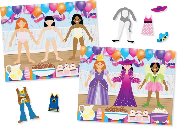 Obliekacia samolepková sada s opakovaným použitím MELISSA & DOUG