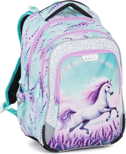 Bagmaster lumi školský batoh s motívom koňa