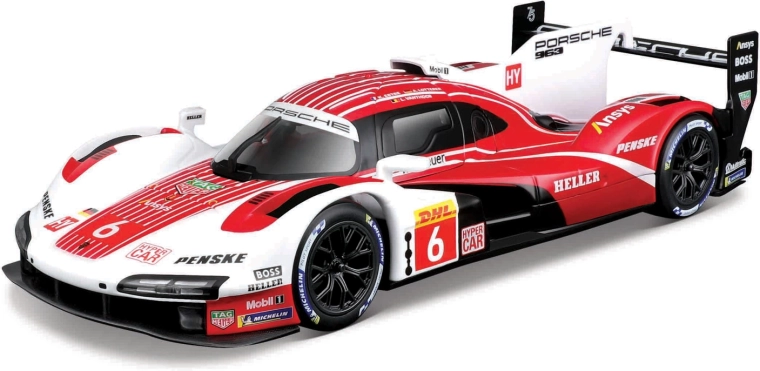 Maisto RC Endurance Racer – Porsche 963 1:24 s USB nabíjaním a 2,4 GHz