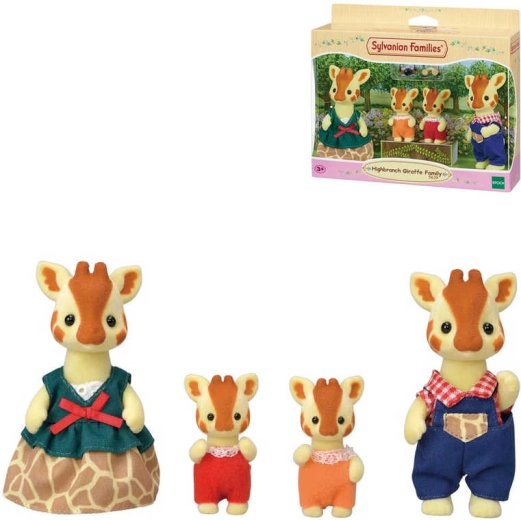 Sylvanian Families rodina žiráf - 4 ks