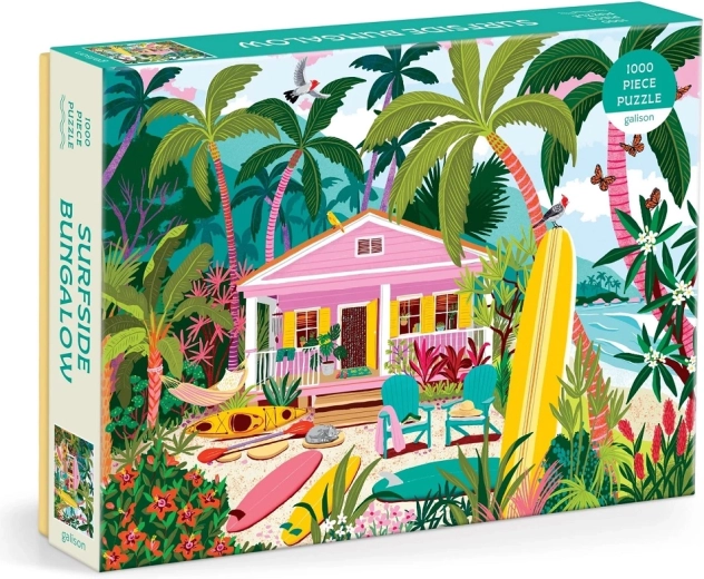 Galison puzzle Surferský bungalov 1000 dielikov