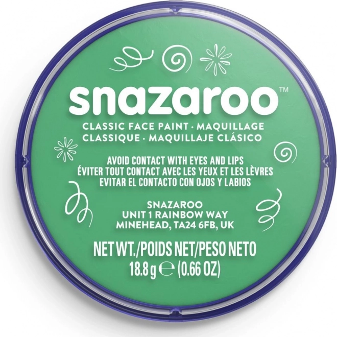 Snazaroo farba na tvár jasne zelená 18 ml