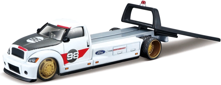 Maisto prepravník s modelom Ford GT Heritage Edition 1:64