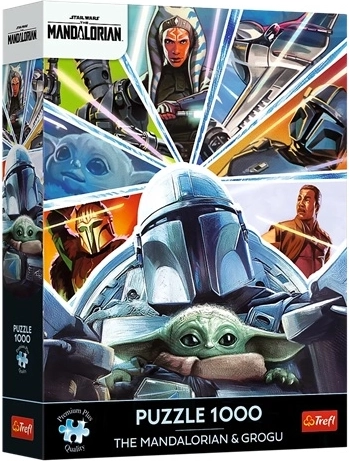 Puzzle Premium Plus 1000 dielikov The Mandalorian: Spoločne na ceste