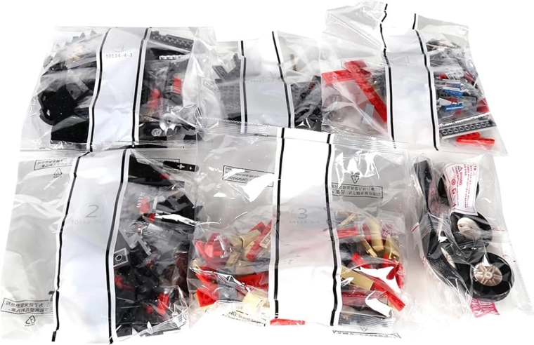 Stavebnica retro automobil červený 1308 dielikov