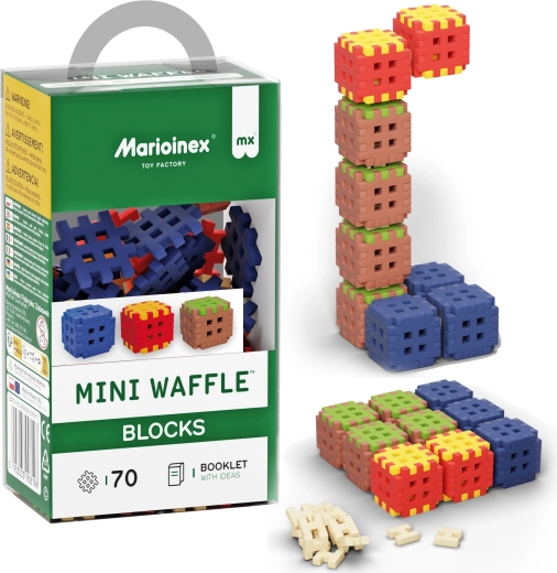 Stavebnica Mini Waffle Blocks 70 dielikov MARIOINEX