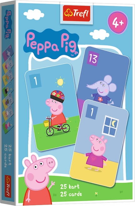 Kartová hra Piškvorky čierny Peter PEPPA PIG od Trefl