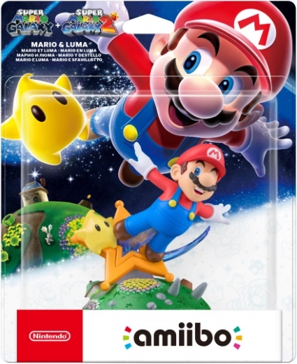 Amiibo figúrka Super Mario Galaxy Mario a Luma