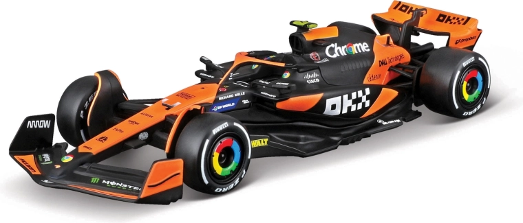 Bburago model Formuly 1 McLaren MCL38 2024 Lando Norris 1:43