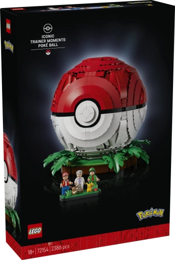 LEGO Pokémon ikonická Pokéball s trénermi