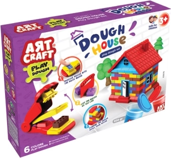 Art craft sada na modelovanie – farebný domček