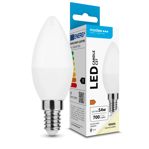 LED žiarovka sviečka 7 W E14 4000 K 700 lm 200° Modee Lighting