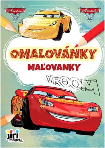 Omaľovánky A5 Autá