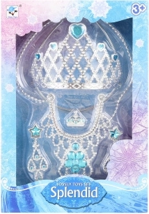 Sada krásy s korunkou pre deti