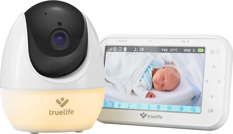 Video pestúnka TRUELIFE NannyCam R4 Pro s otočnou kamerou a 4,3" IPS displejom