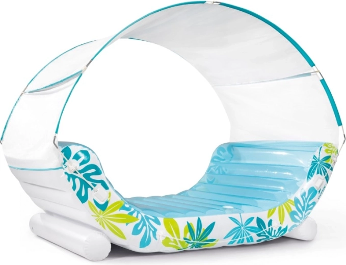 Nafukovacia leňoška Tropical so slnečnou clonou