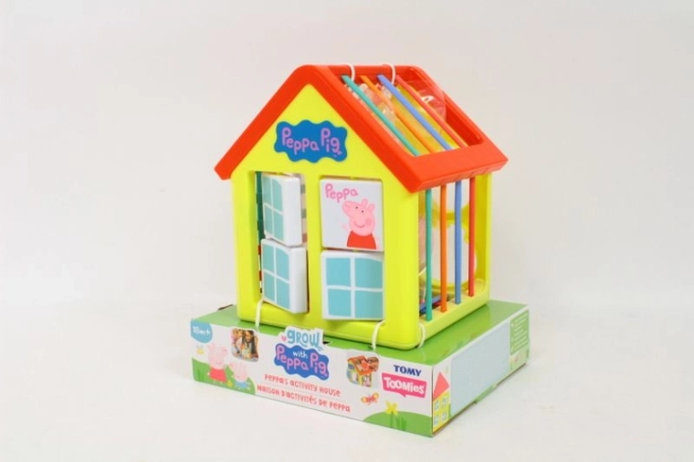 TOMY Peppa Pig triediaci domček