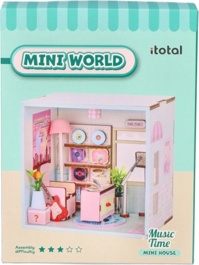 i-Total miniatúry DIY izba mini world – hudobný čas