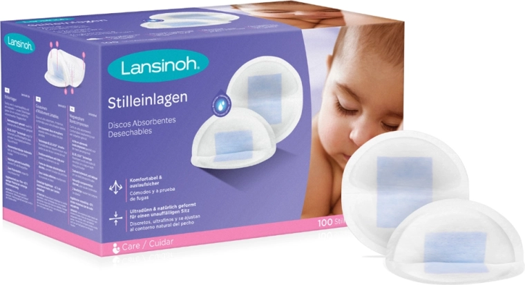 Lansinoh jednorazové vložky do podprsenky, 100 ks