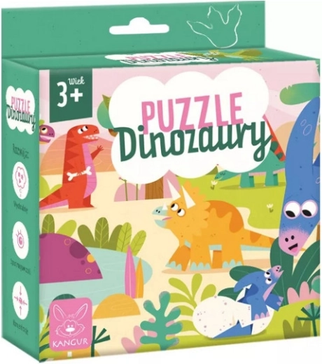 Puzzle Dinosaury 3+