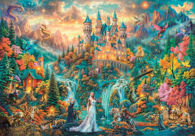 Clementoni puzzle Skrytá ríša 2000 dielikov