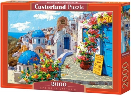 Puzzle 2000 dielikov – jar na Santorini