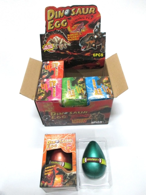 Vajce s rastúcim dinosaurom