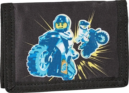 LEGO CITY Race peňaženka pre deti na suchý zips