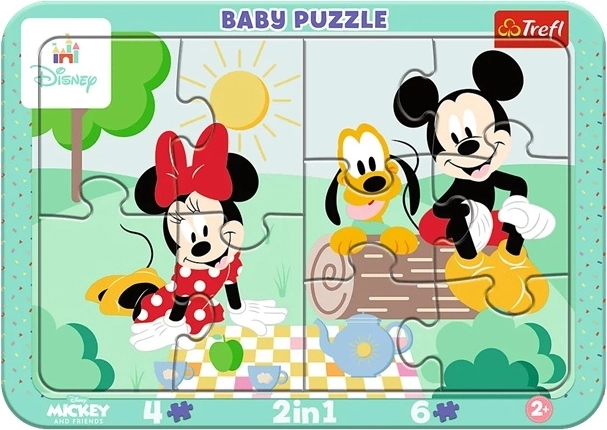 Rámikové puzzle Baby Dziecięca radość