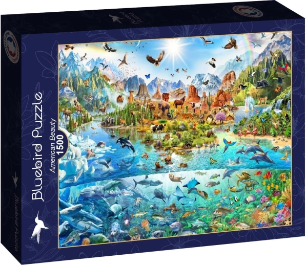 Bluebird puzzle Americká krása 1500 dielikov - 1 kus