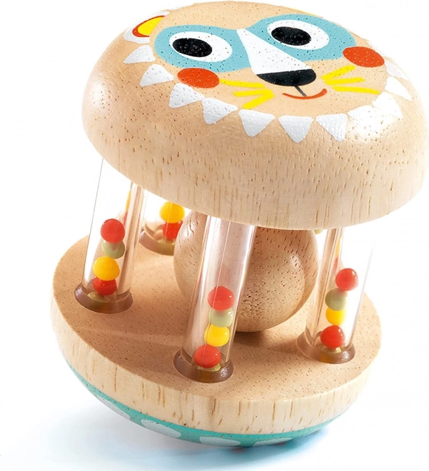 DJECO Drevené hrkálka Levík