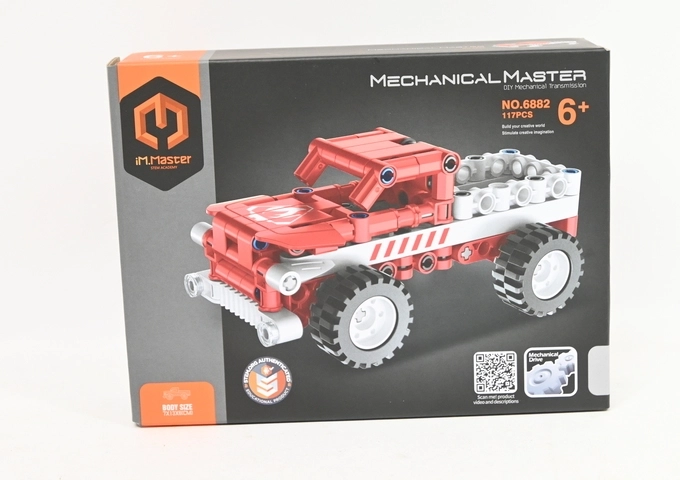 IM.MASTER hasičský jeep/pick-up stavebnica 2v1 117 dielikov
