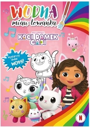 Gábinin čarovný domček – vodné mňau-maľovanky