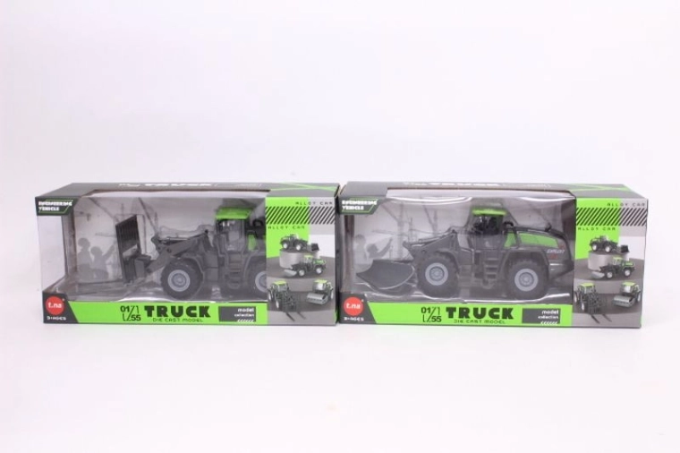 Kovový traktor – model pre deti