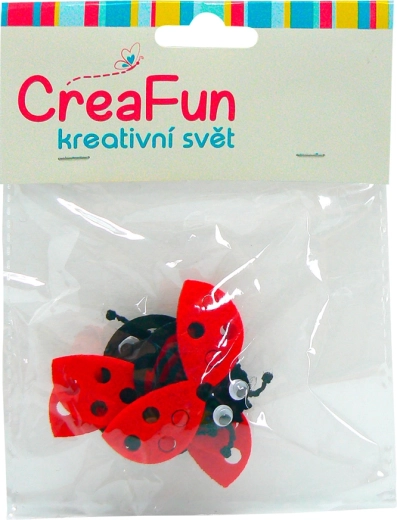 Farebné lienky pre deti, sada 4 ks (5,8 × 4 cm)