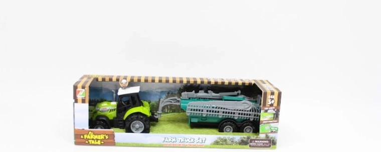 Traktor s prívesom so svetlami a zvukmi A Farmer’s Tale