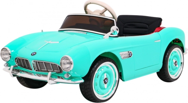 Elektrické odrážadlo BMW 507 Retro pre deti – zelené