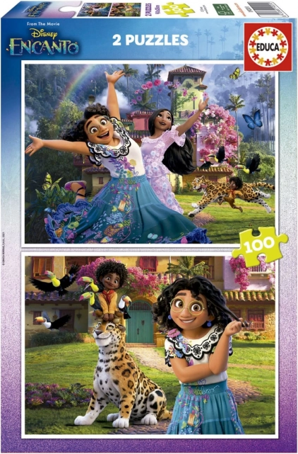 Puzzle EDUCA Encanto 2x100 dielikov