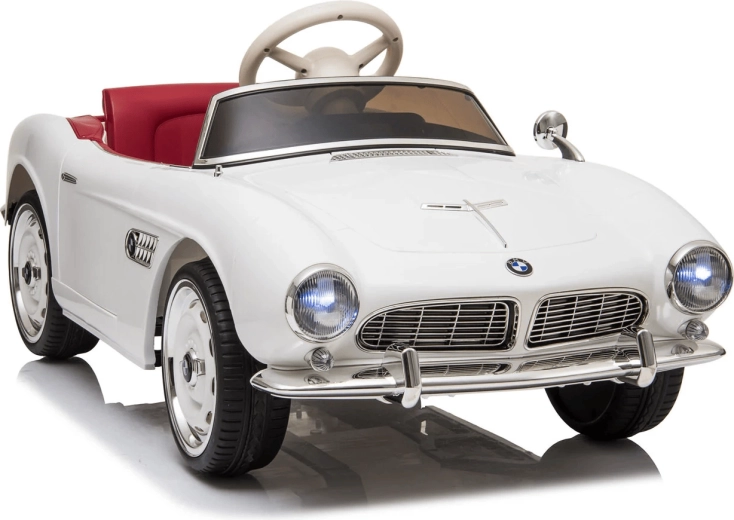 Detské elektrické autíčko BMW, biele