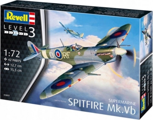 Plastový model lietadla Supermarine Spitfire Mk.VB