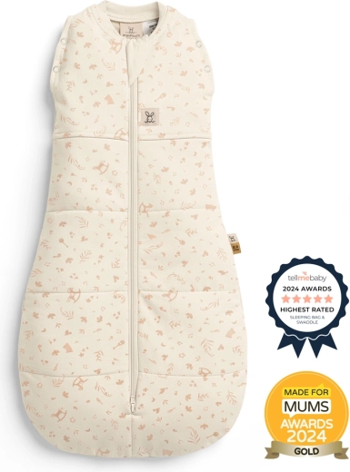 ErgoPouch zavinovačka a spací vak 2v1 Cocoon Lullaby 2,5 TOG, 6–12 mesiacov