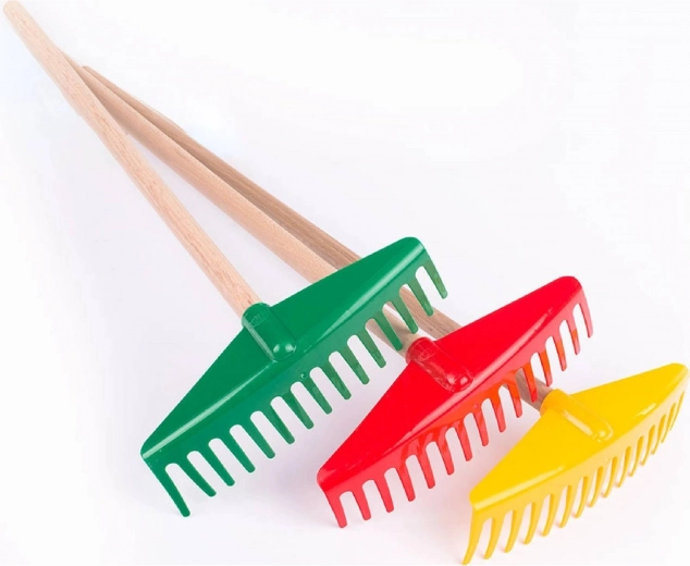 Lena detské hrable s drevenou rukoväťou 60 cm