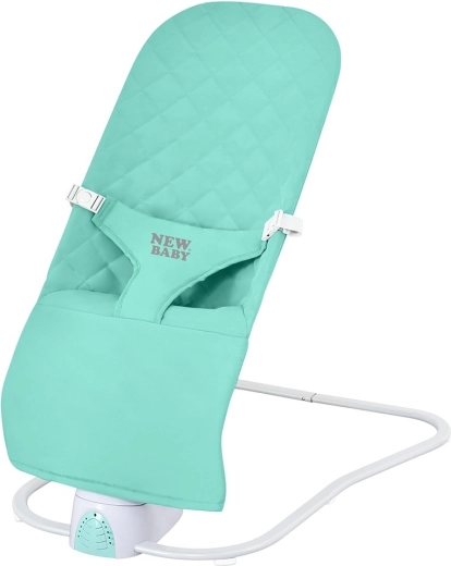Detské hojdačkové ležadlo NEW BABY Shaky mint