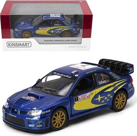 Zberateľský kovový model Subaru Impreza WRC 2007