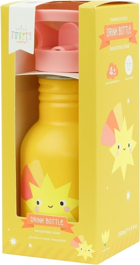 A Little Lovely Company nerezová jednostenná fľaša na pitie 350 ml – kométa