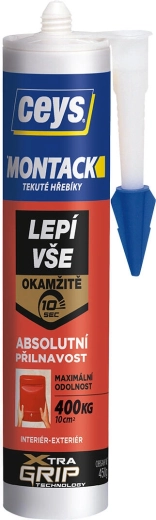 Montážne lepidlo CEYS MONTACK Express 300 ml